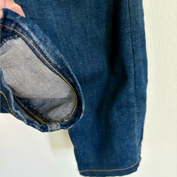 rag & bone Dark Blue Skinny Leg Jeans 9” - Picture 4 of 11